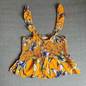 Cropped tank top